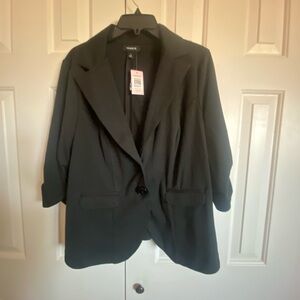 Torrid Classic Black Blazer